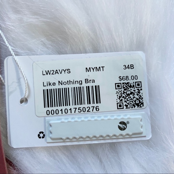 lululemon like nothing bra misty merlot new - Picture 5 of 6